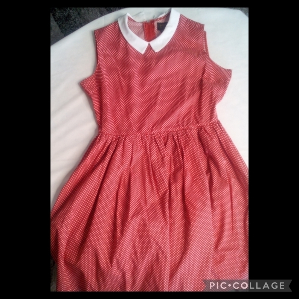 RED and White Polka Dot's Dress